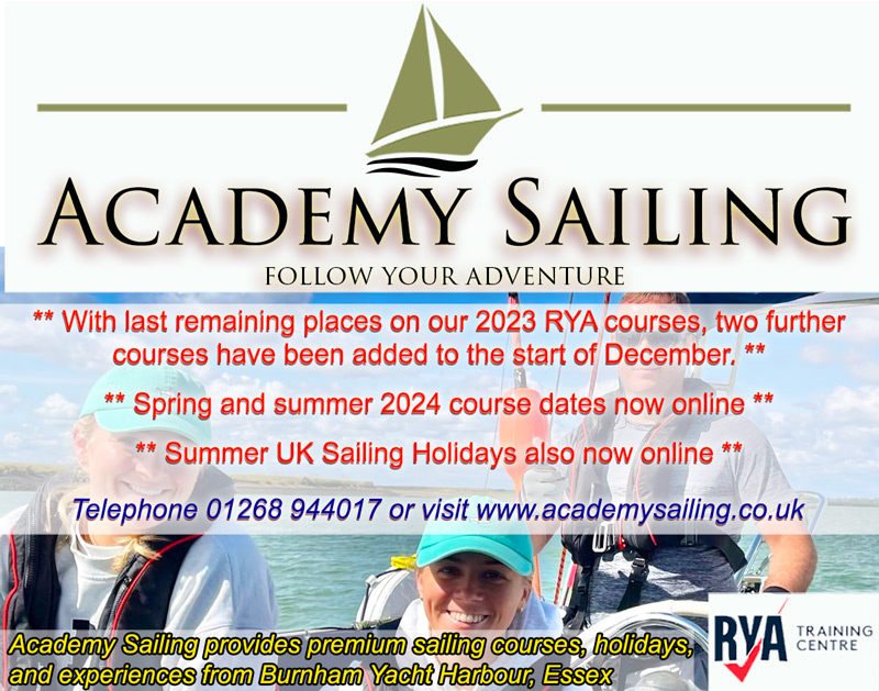 Academy Sailing – News